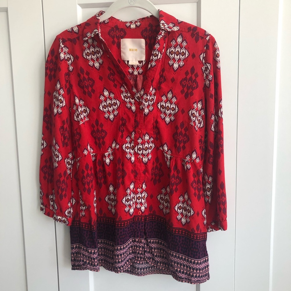 Anthropologie Maeve Blouse